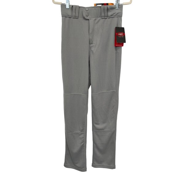 Rawlings Pro 150 Baseball Pants Mens Small Semi Relaxed Fit Gray Athleisure NEW - Picture 1 of 10